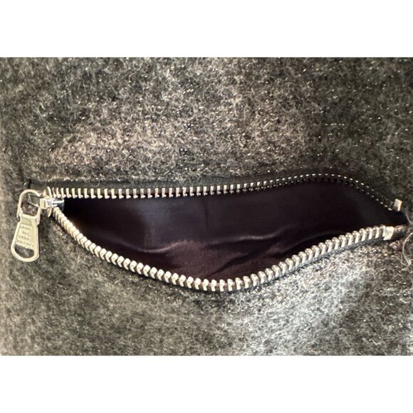 Marc by Marc Jacobs GreyDress Women’s Large gold Metallic flecks Liya Wool Shift - Picture 9 of 16